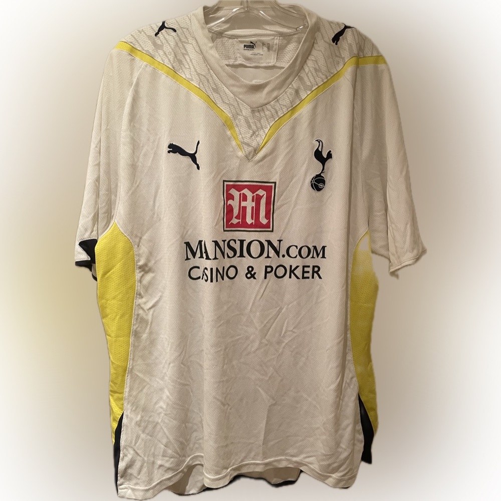 Puma Tottenham Hotspur 2009/10 Home Football Soccer Jersey - Jermain Defoe #25!!